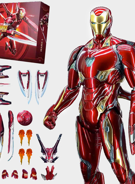 钢铁侠手办MK50正版豪华限量复仇者联盟玩具男生模型中可动马克85