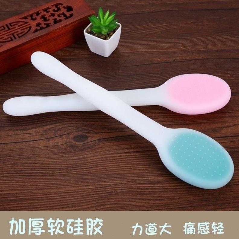 加厚硅胶经络拍痧掌按摩捶背器健身拍保健锤手拍大拍+小拍老人拍