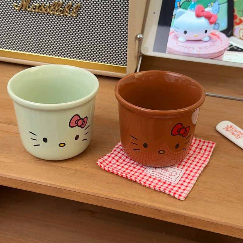 MOMO可爱猫咪马克杯陶瓷杯高颜值