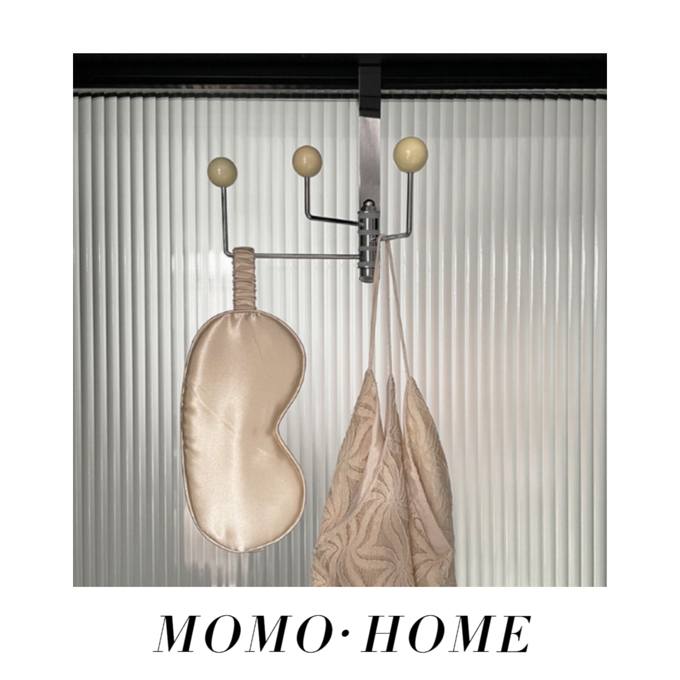 MOMO 小红书同款现代创意收纳铁艺装饰球门后挂钩衣帽钩