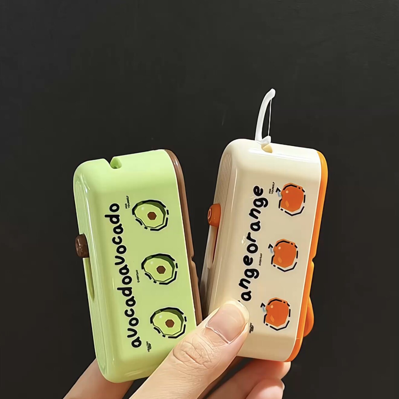 MOMO便携自动弹出牙线盒超细剔牙