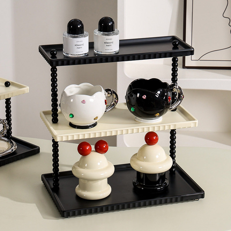 MOMO HOME家居多层浴室置物架卫生间免打孔家用客厅茶几桌面