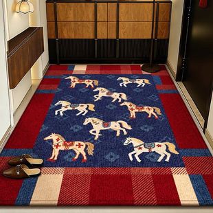 MOMO【竖版】马年入户门地垫进门地毯门口家用防滑2026新款高级