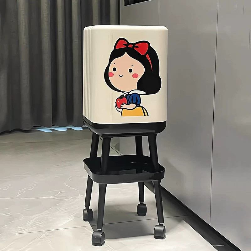 MOMO HOME家居免弯腰垃圾桶家用高颜值轻奢客厅卧室厨房卡通可爱,家庭/个人清洁工具,垃圾桶,淘宝优惠券,粉丝福利购,淘宝优惠卷