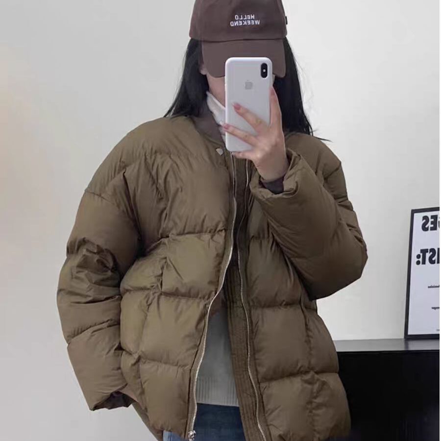 ONE MORE特惠款JARA简约潮流风格百搭保暖羽绒服外套194