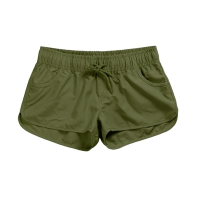 女纯色户外运动速干健身排球短裤