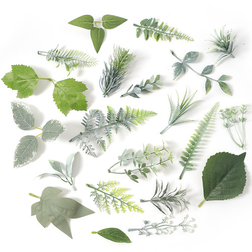 仿真植物叶子假叶子DIY手工材料