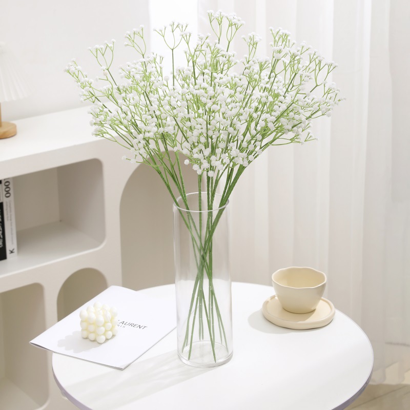 仿真满天星仿真花手棒玫瑰装饰花