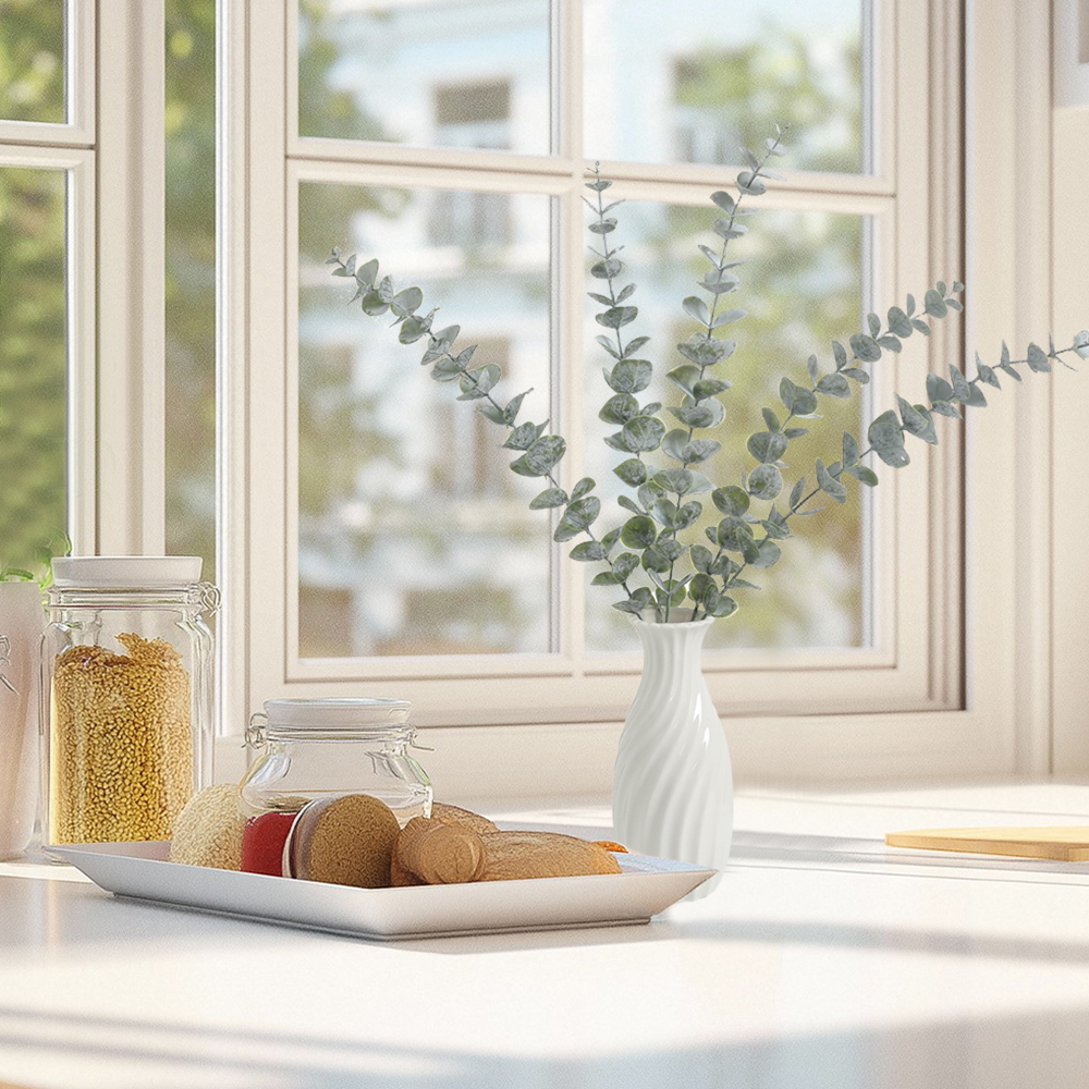 北欧仿真尤加利叶花束