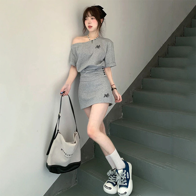 气质休闲运动套装女夏季