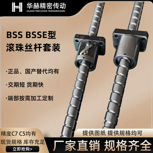 滚珠丝杆BSS BSSE LCH0802 1002 1004 1010 1510 1520 2005 2020