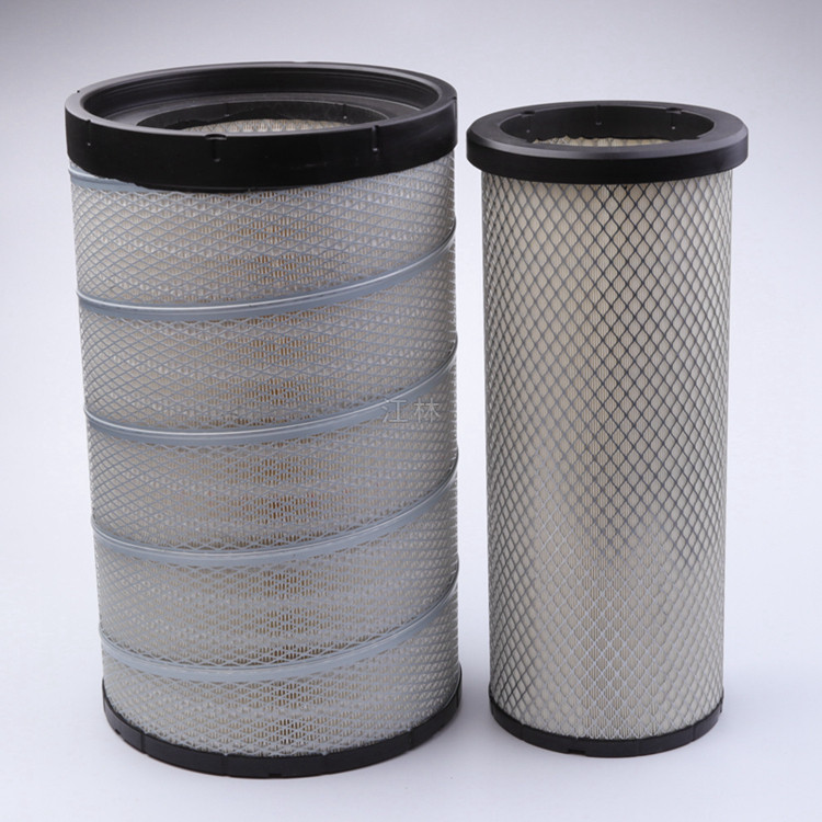 适配K3050空气滤芯解放JH6乘龙H7陕汽德龙空滤三一东风天龙滤清器