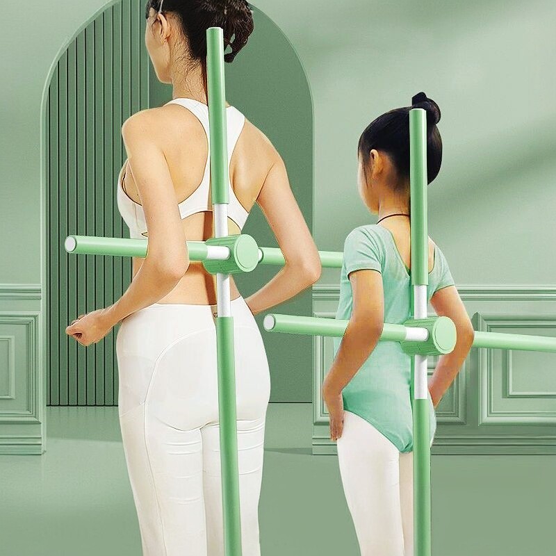 成人用驼背矫正器十字架形体矫正棍 圆肩开背训练器直腰挺背神器