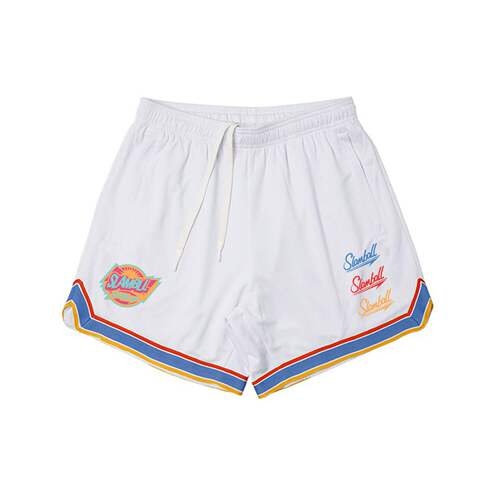 SLAMBLL夏季美式短裤双层网眼拉链五分裤专业篮球男子速干透气