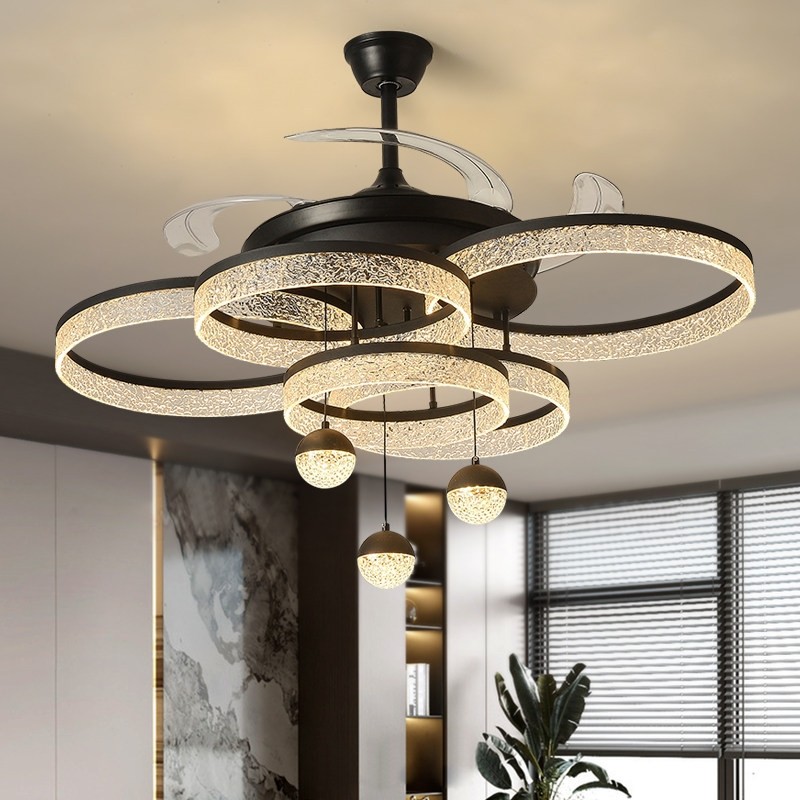 风扇灯吊扇灯客厅灯轻奢高级感20灯25新款客厅主灯意式极简餐厅吊,家装灯饰光源,风扇灯,淘宝优惠券,粉丝福利购,淘宝优惠卷