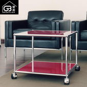 壁阁定制客厅现代简约不锈钢多功能收纳设计师模块组合边几茶几