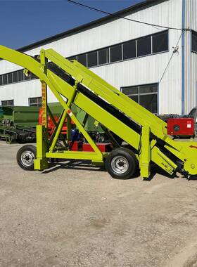 五米UDT青贮草料取动料机移式饲草料装车扒草机场牛青储窖取草机