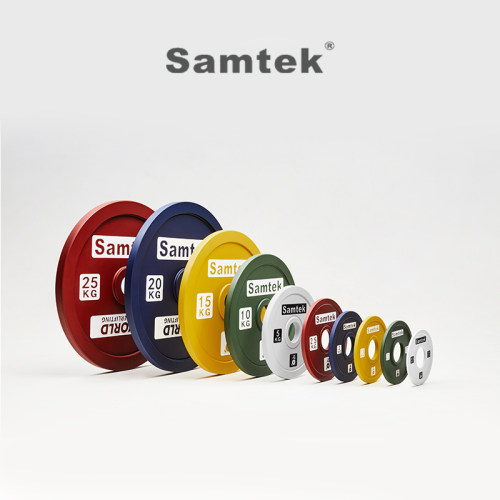 力量举竞赛片 SamtekWP认证  调重钢片 深蹲卧推硬拉