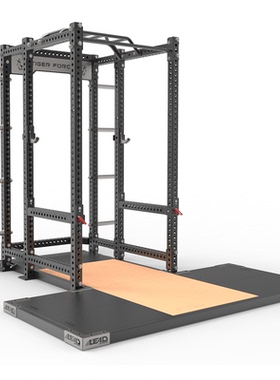 商用全框深蹲架 卧推训练架 多功能力量举训练架举重床 隶德体育