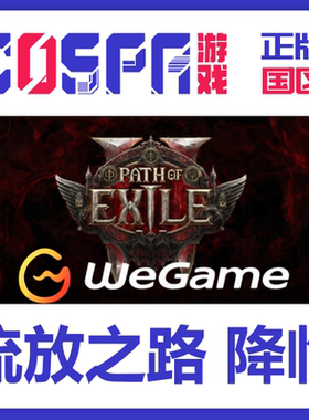 流放之路 降临 WeGame POE2 现货秒发 24小时自动发 正版国区cdk