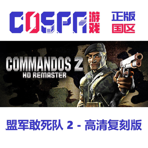 steam正版盟军敢死队2激活码
