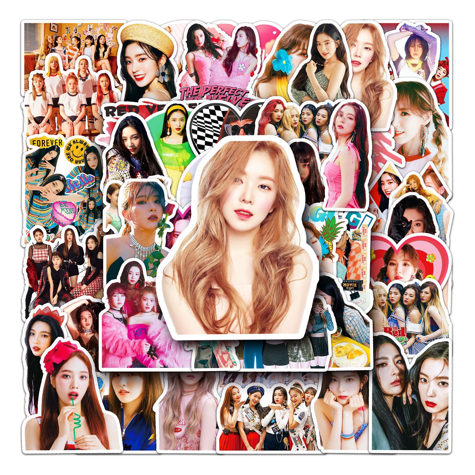 redvelvet贴纸韩国明星女团贴图