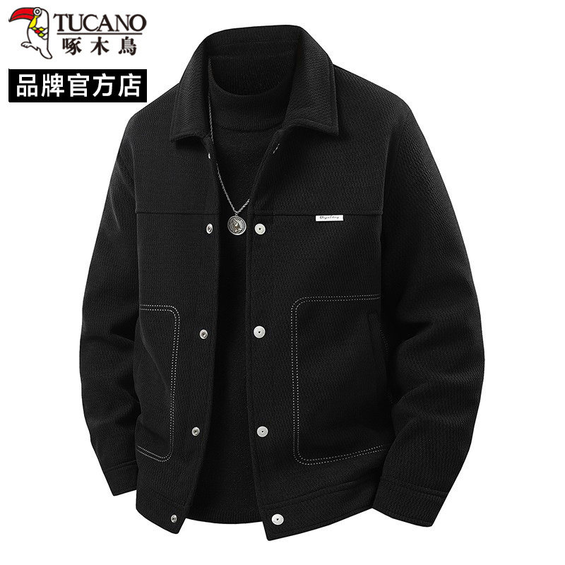 啄木鸟2025新款冬季加厚羽绒服