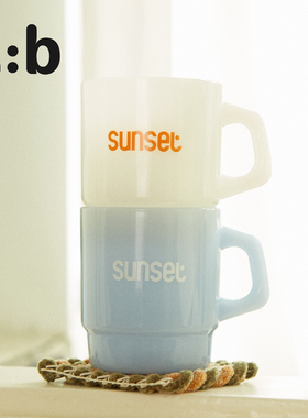 SUNSET COFFEE MUG 咖啡店用杯马克杯水杯牛奶杯咖啡杯居家