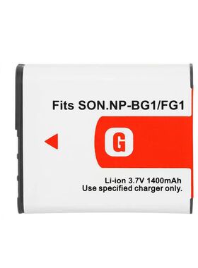 适用 索尼DSC-w90 w100 w110 w120 w130数码相机电池+充电器NPBG1