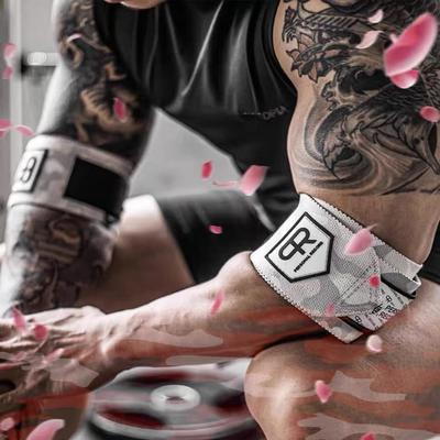 PR绑肘卧推绷带缠绕式专业加硬大