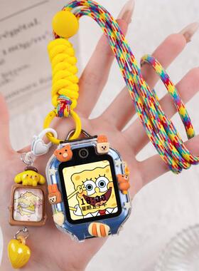 适用华为NIK-AL00儿童手表5X表带5pro挂链4X保护套5吊绳3pro外壳