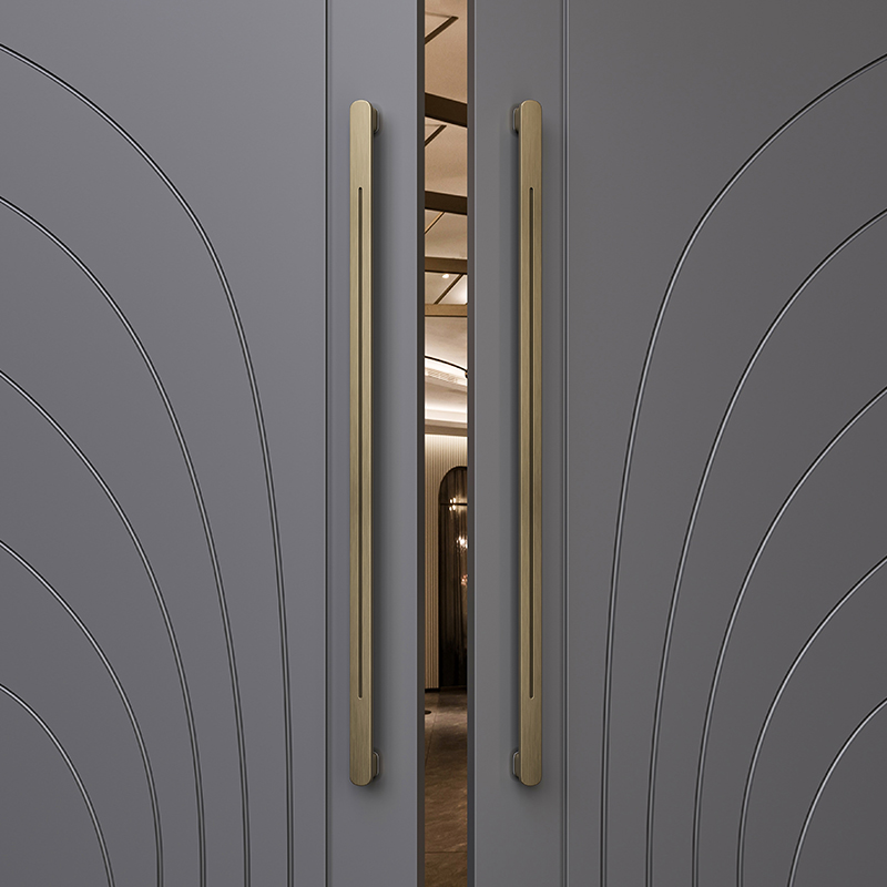 款式定制中式实木门把手厂家直销