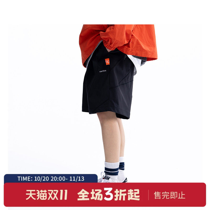 nauticawhitesail梭织短裤
