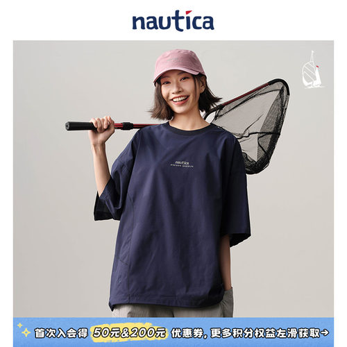 nauticawhitesail短袖圆领T恤