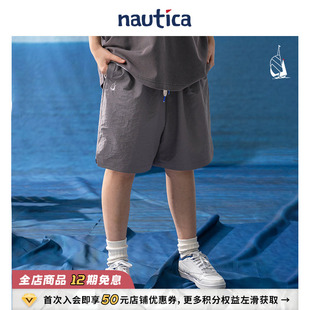 BW3213 nautica白帆日系无性别舒适宽松廓形休闲短裤 官方正品