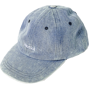 【官方正品】nautica 白帆日系无性别牛仔古着鸭舌棒球帽HW2401