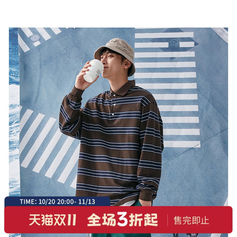 nauticawhitesail长袖POLO衫
