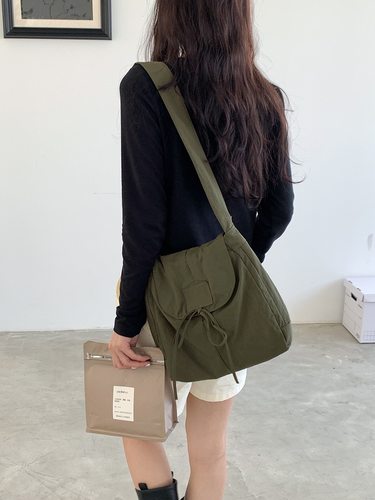 春日报童包～韩国温柔感包通勤百搭包怀旧感