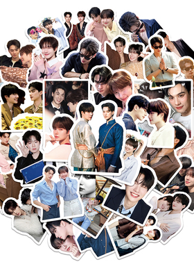 kengnamping cp 灵魂重生双人混合手账防水ins风笔记本防水贴纸