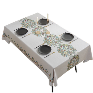 餐桌布防水防油防烫免洗茶几长方桌正方桌桌布桌垫北欧ins风台布