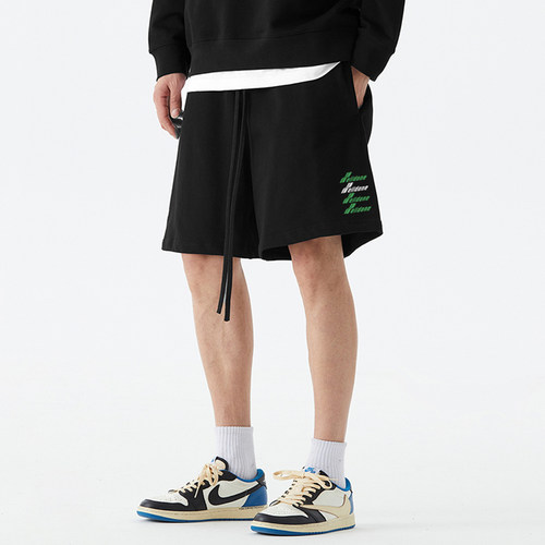 WE11DONEKONNE运动短裤男