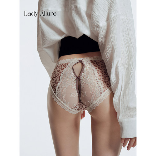 性感豹纹轻欧美透气内裤