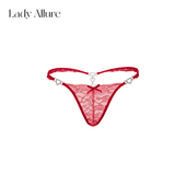 女 原创闪钻链条性感蕾丝丁字内裤 「LA」暧昧回应期 情人节系列