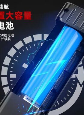 超亮手电筒迷你侧灯ledCOB可充电远射新款便携户外强光