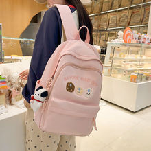 初中生女生书包女孩大容量女士耐脏ins风韩系高颜值2025新款小众