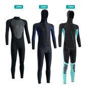 备 7MM加厚全身连体保暖防寒冲浪服女自由浮潜装 湿式 潜水服男1.5