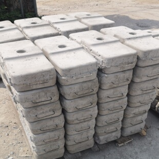 电动吊蓝吊栏吊篮水泥配重块  广告显示屏桁架压重块 压舱石 锚锭