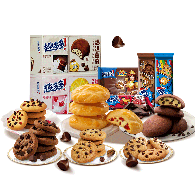 趣多多曲奇全家福网红香脆