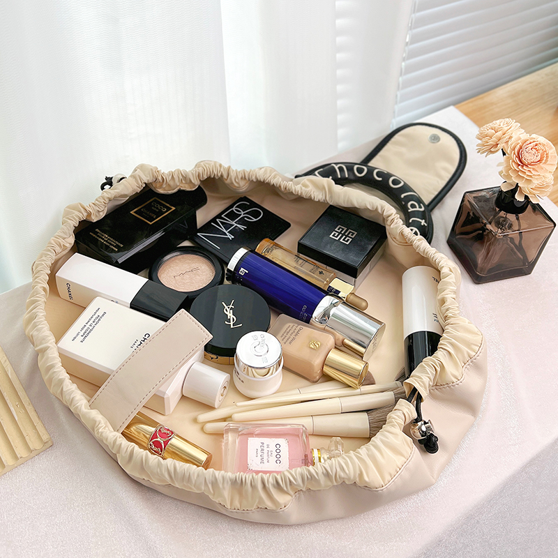 深圳束口抽绳束口化妆包懒人式