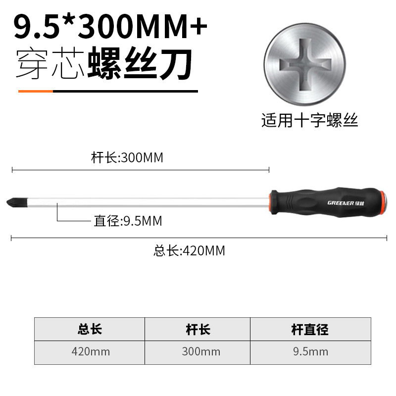 绿林穿心螺丝刀高硬度冲击起子